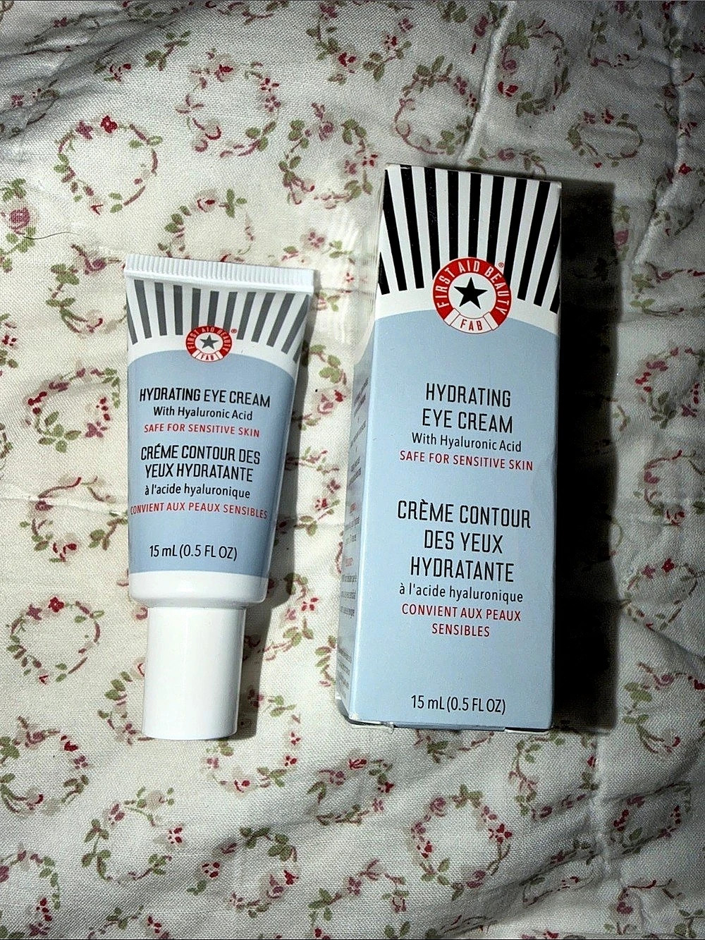 First Aid Beauty Hydrating Eye Cream with Hyaluronic Acid 0.5 oz